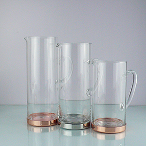 Glass pitcher with copper bottom.JPG